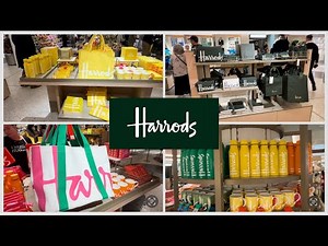 Harrods Luxury Department Store 2024 Shopping For Bags & Gifts