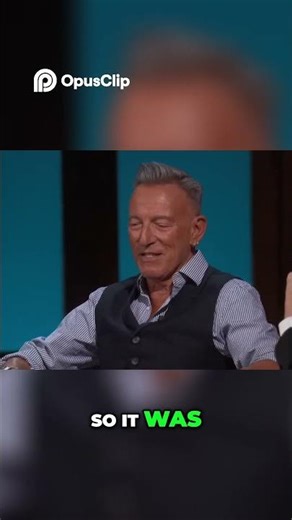 Bruce Springsteen Intuitive Acting & Film Success!