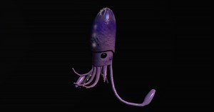 SciFi Squid | 3D Creatures | Unity Asset Store