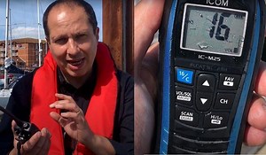 Video overview of the IC-M25 Buoyant Marine VHF Handheld Radio