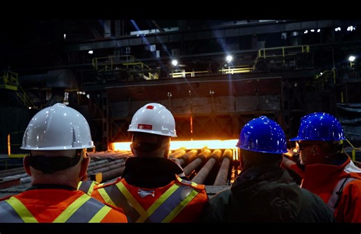Rare look inside Algoma Steel’s plate mill in Sault Ste. Marie
