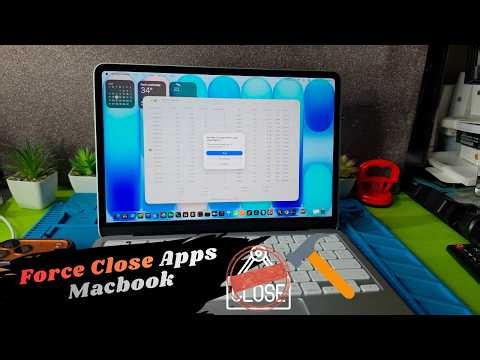 Force Close Apps in Macbook Neo