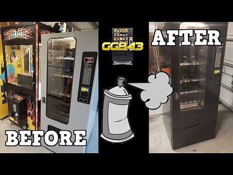 How To Refurbish A Vending Machine Quickly and Cheaply to get it Location Ready!