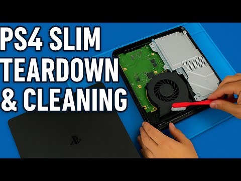 How To PS4 Slim Cleaning & Restoration + Teardown