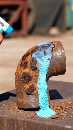 Rust Removal From Cast Iron Pipe Elbow