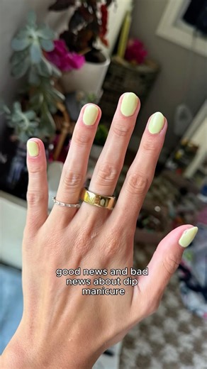 You'll be the first to know when I figure out how to DIY dip manicure... Gel nails for the win