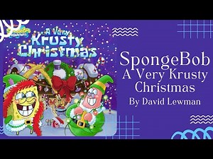 🎅 Spongebob A Very Krusty Christmas 🎅 Stories for Kids Read Aloud [ READ ALONG VIDEO ]