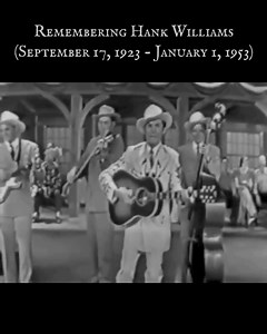539K views · 20K reactions | Remembering the great Hank Williams, who...
