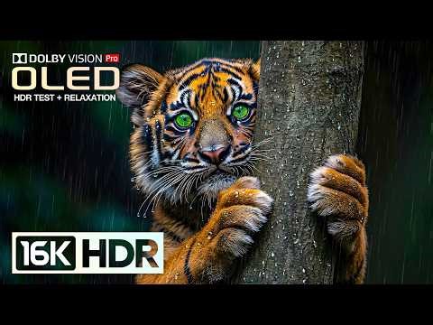 Masterpiece OLED HDR TEST | 16K HDR Dolby Vision 120fps Nature (8K/4K Video TV)