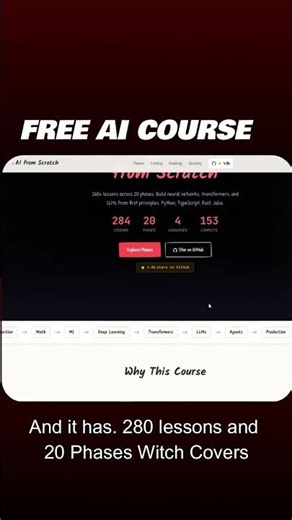 The Secret Website for Generative AI (Full Course) 🤫 #ai #freecourse #shorts