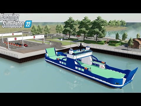 LS22 - Funktionierende Autofähre auf der Insel Ostbeck