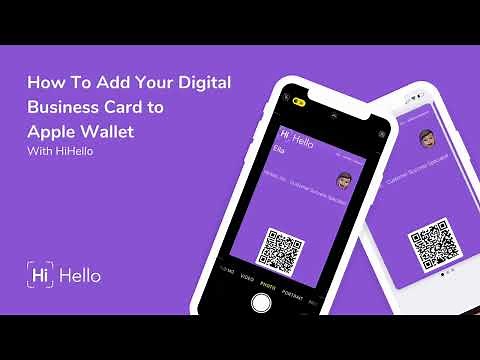 How To Add Your Digital Business Card to Apple Wallet