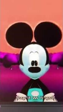 Mickey Mouse Clubhouse Theme Song in Low Voice