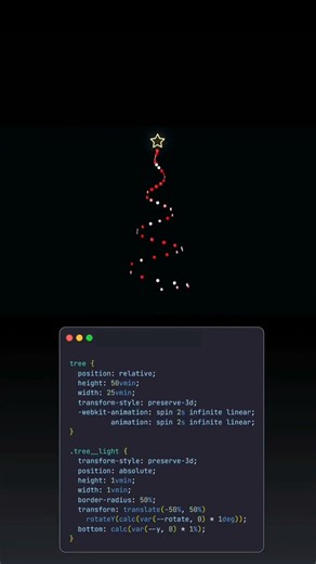 Merry christmas design animation using HTML,CSS and JavaScript. #coding #webdevelopmet | CODE GENUS