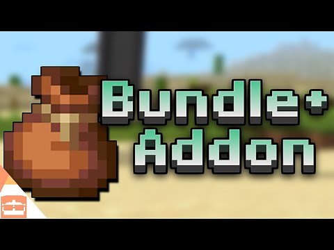 This Addon Adds BUNDLES to Minecraft Bedrock