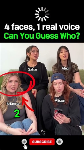 Can You Spot The Real Singer?? Sahar, Alex, Brianna, Alison 😱 혹시?