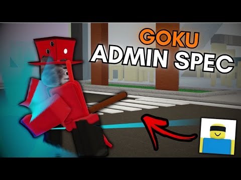 Using the NEW GOKU ADMIN SPEC!!! | Jujutsu Shenanigans