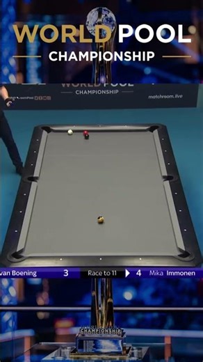 RACK 8 | SHANE VAN BOENING VS MIKA IMMONEN | 2022 WORLD POOL CHAMPIONSHIP | #9ball #billiards