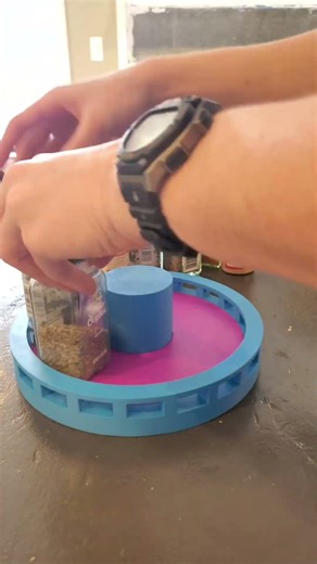 Day 219: 3D Printed Spice Carousel That Spins Perfectly! #3DPrinting #DIY #Maker #Design #Kitchen 🔥!