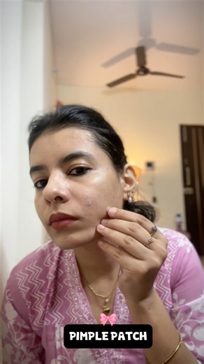 Nua ✨Pimple/Acne Patch Review 😬Salicylic Patch #acne #pimplepatch #amazon #review #skin #oilyskin