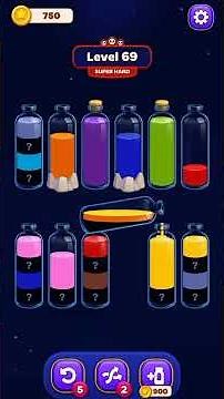 Magic Sort Level 69 | Satisfying Color Puzzle Gameplay