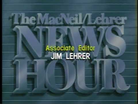 MacNeil/Lehrer Newshour Funding & Closing (1986)/ PBS ID (1984)