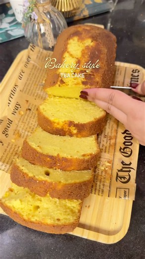 Bakery style tea cake at home, Easy recipe, under 30 minutes. 🥮