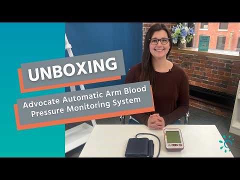Unboxing and Overview Advocate Arm Blood Pressure Monitor | How to Setup & Use