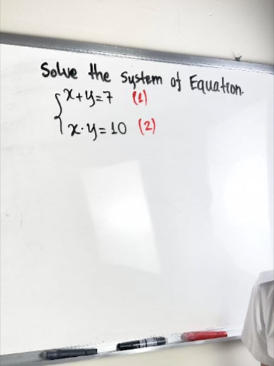 System of Equations Trick: Solve for x Fast (Math Challenge)