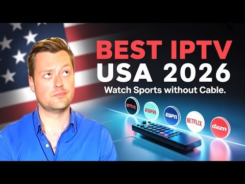 Best IPTV USA 2026 – Watch MLS, NFL, NBA & Champions League Without Cable!