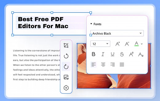 Top 8 Free PDF Editors for Mac (Updated in 2026)