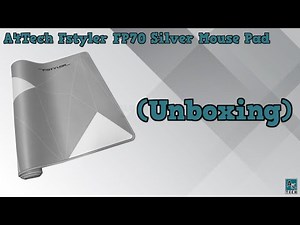 A4Tech Fstyler FP70 Silver Mouse Pad (Unboxing)