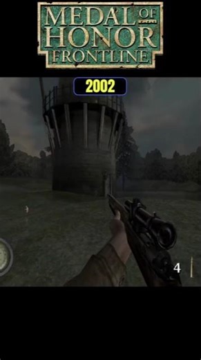 Enemy Falling in Medal of Honor Games (PS1 vs PS2)