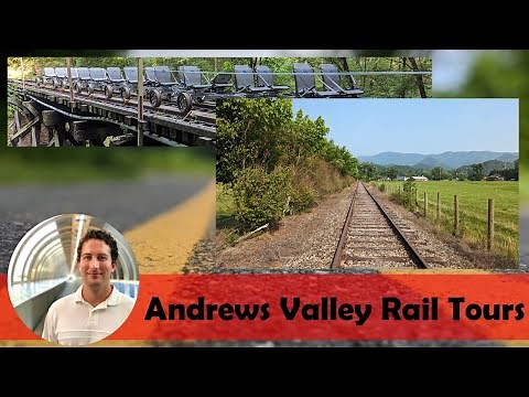 Biking the Rails with Andrews Valley Rail Tour | Andrews, North Carolina