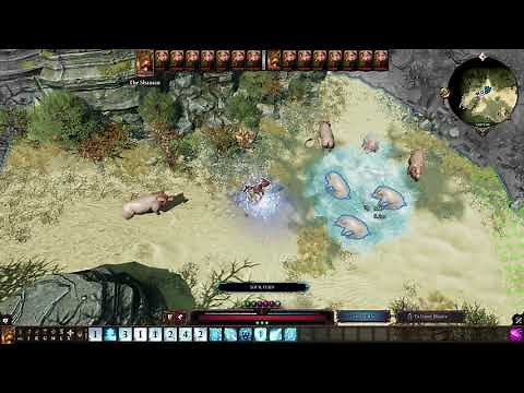 Divinity Original Sin 2 All Pyrokinetic, Hydrosophist And Aerotheurge Skills/Spells (Showcase)