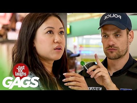 Cop Steals Candy From Kid Prank