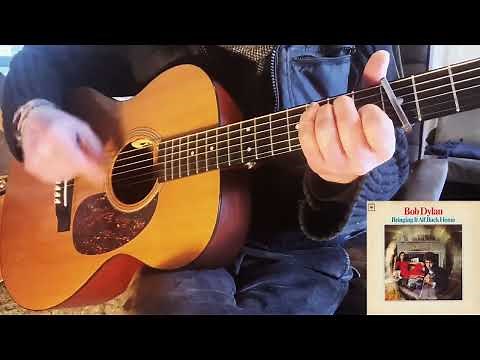 ‘Subterranean Homesick Blues’ Bob Dylan - Guitar Chords (Standard - Capo 5)