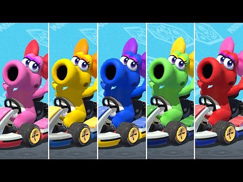 Mario Kart 8 Deluxe - All Birdo Colors