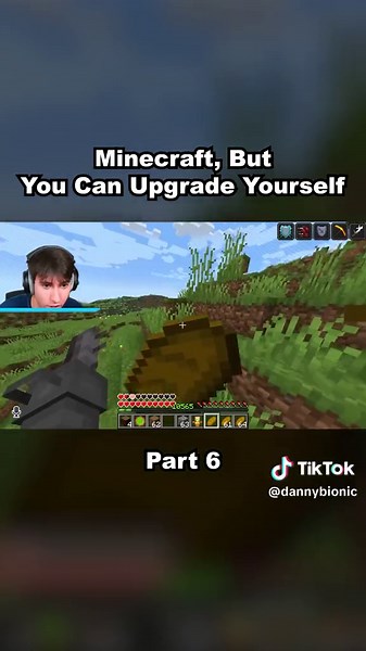 Minecraft, But You Can Upgrade Yourself P1 #minecraft #minecraftbut #minecraftupgrade