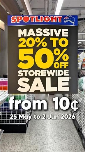 Spotlight Massive 20% to 50% off Storewide Sale
