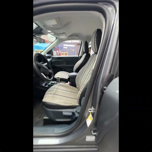 2022-28 Ford Maverick Saddle Blanket Seat Covers Black #seatcovers #saddleblanket #fordmaverick