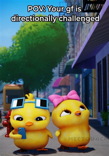 … and not a care in the world 🤣 #meetquack #lola #animation #relatable #funny