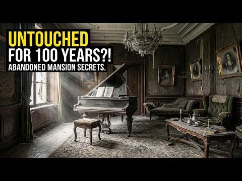 Inside an Abandoned Victorian Mansion Frozen in Time