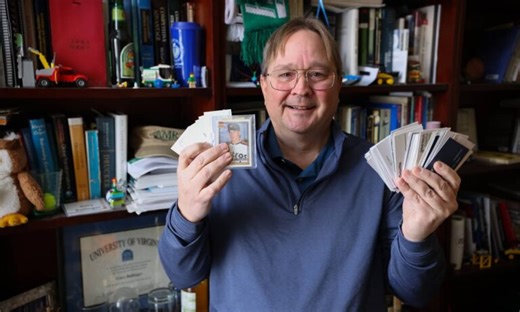 McIntire Memorabilia: Professor Gary Ballinger’s Business Card Collection