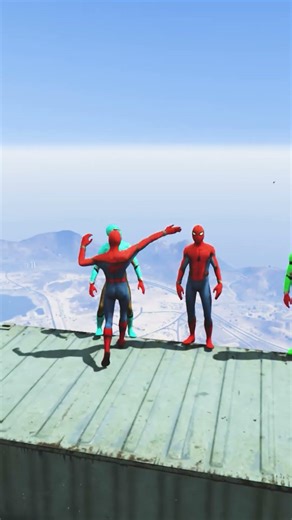 GTA 5 Epic Water Ragdolls Spiderman Jump/Fails Ep 25 #shorts