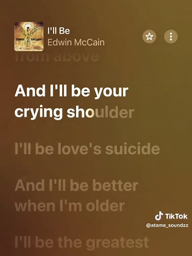 Edwin McCain - I'll Be Lyrics and Musical Journey