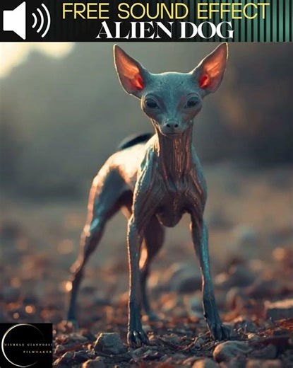 ALIEN DOG SOUND EFFECT #aliensound #alienanimals #alien #freesoundeffects #effettisonori #sound