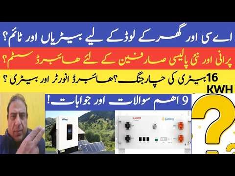 Solar Users Alert! 9 Critical Questions – AC Load, Batteries, Hybrid Systems, Backup Time & Policies