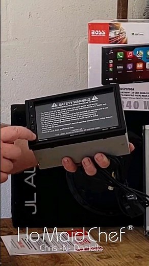 Install BOSS Touch Radio Car Stereo: Apple CarPlay, Android Auto & More! #caraudio #carstereo