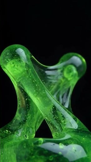 Most Satisfying Neon Slime Infinity Loop 🤯✨ #ASMR